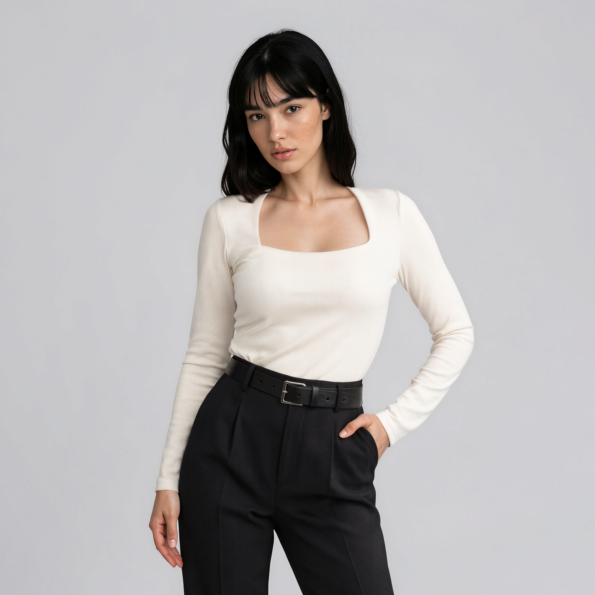basic-off-white-viscose-blouse (2) basic off white viscose blouse