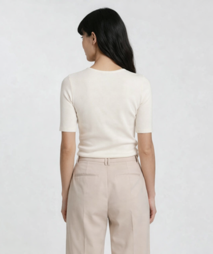 white-viscose-blouse-3_4-sleeves-back